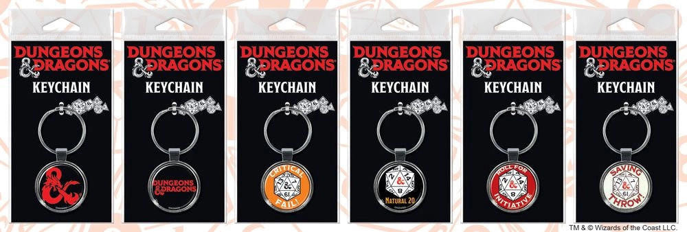 Ata-Boy Dungeons & Dragons Assorted Keychain